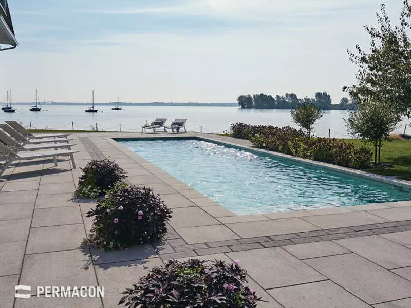 Mega-Melville Slabs by Permacon, Paving Slabs